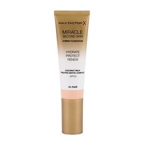 Max Factor Miracle Second Skin puder SPF20 30 ml odtenek 01 Fair