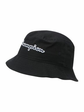 Bombažni klobuk Champion črna barva - črna. Klobuk iz kolekcije Champion. Model z ozkim robom
