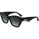 Karl Lagerfeld KL6179S 001 ONE SIZE (55) Črna/Siva