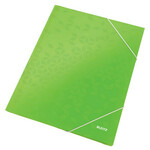 LEITZ Tridelne mape WOW, A4, zelene barve