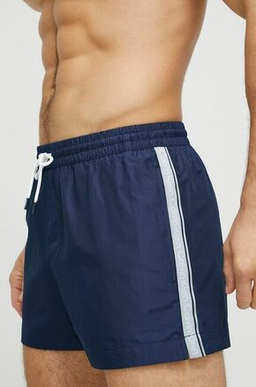 Kopalne kratke hlače Calvin Klein mornarsko modra barva - mornarsko modra. Kopalne kratke hlače iz kolekcije Calvin Klein. Model izdelan iz tkanine.