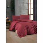 Rdeča bombažna posteljnina za zakonsko posteljo 200x200 cm – Mijolnir