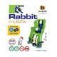 Otroški sedež Bellelli RABBIT Fix, zelen razstavni kos