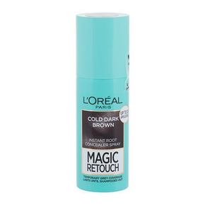 L´Oréal Paris Magic Retouch Instant Root Concealer Spray barva za lase za vse vrste las 75 ml odtenek Cold Dark Brown