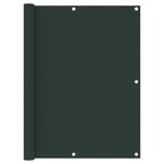 Balkonsko platno temno zeleno 120x400 cm oksford blago