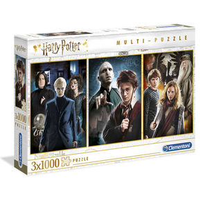 Clementoni Puzzle 3x1000 dielikov - Harry Potter