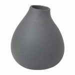 Temno siva porcelanasta vaza (višina 17 cm) Nona – Blomus