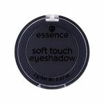 Essence Soft Touch senčilo za oči 2 g odtenek 06 Pitch Black