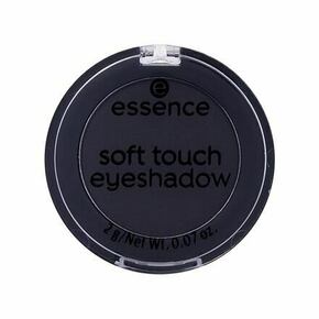 Essence Soft Touch senčilo za oči 2 g odtenek 06 Pitch Black