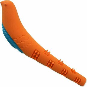WEBHIDDENBRAND Igrača DOG FANTASY Piščanec ptič oranžno-modra - 32 cm