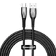 BASEUS Kabel USB na USB-C Glimmer, 100 W, 2 m (črn)