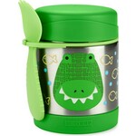 Skip hop Zoo Termoska za hrano z žlico/vilicami Krokodil 325 ml, 3r+