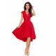 Numoco Ženska obleka 300-2 Patricia, rdeča, M