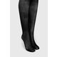 Hlačne nogavice Pinko črna barva - črna. Hlačne nogavice iz kolekcije Pinko. Model izdelan iz elastičnega, vzorčastega materiala.