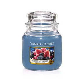 Yankee Candle Aromatična sveča Classic majhna Mulberry &amp; Fig Delight 104 g