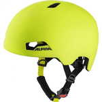 Alpina Sports Hackney otroška kolesarska čelada, rumena, 51 - 56