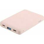 UNIQ Powerbank Fuele mini 8000mAh USB-C 18W PD Hitro polnjenje roza/rožnata