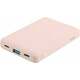 UNIQ Powerbank Fuele mini 8000mAh USB-C 18W PD Hitro polnjenje roza/rožnata