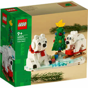 LEGO® ICONS™ 40571 Wintertime Polar Bears