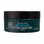 The Body Shop Maca Root &amp; Aloe Softening Shaving Cream mehčalna pena za britje 200 ml za moške