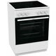 Gorenje GEC6A41WC električen/staklokeramično štedilnik