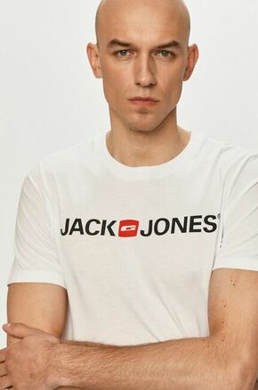 Jack&amp;Jones Moška majica JJECORP 12137126 White (Velikost S)
