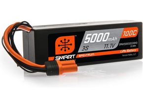 Spectrum Smart LiPo 11.1V 5000mAh 100C HC IC3