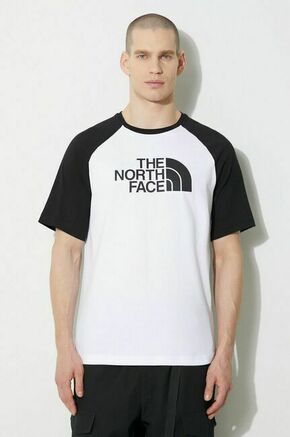 Bombažna kratka majica The North Face M S/S Raglan Easy Tee moška