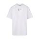 Bombažna kratka majica Karl Kani moški, bela barva - bela. Kratka majica iz kolekcije Karl Kani, izdelana iz tanke, elastične pletenine. Model iz zračne bombažne tkanine.