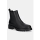 Usnjeni chelsea Vagabond Shoemakers KENOVA ženski, črna barva, 6041-009-21 - črna. Chelsea iz kolekcije Vagabond Shoemakers. Model je izdelan iz naravnega usnja. Model z mehkim, oblikovanim vložkom zagotavlja udobje.