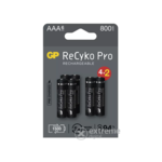 GP ReCyko Pro polnilne batterije, HR03, AAA, 6 kos