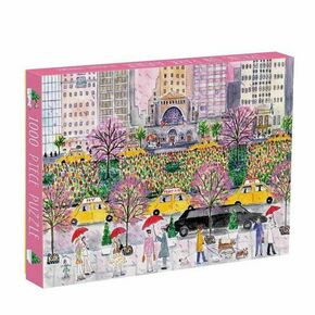 WEBHIDDENBRAND Galison Puzzle Pomlad v Park Avenue 1000 kosov