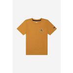 Otroška bombažna kratka majica Timberland Short Sleeves Tee-shirt oranžna barva - oranžna. Otroška kratka majica iz kolekcije Timberland, izdelana iz bombažne pletenine. Model iz mehke in na otip prijetne tkanine.