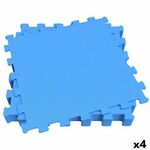 otroške puzzle aktive modra 9 kosi penasta guma 50 x 0,4 x 50 cm (4 kosov)