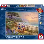Schmidt Puzzle Donald &amp; Daisy: Race popoldne 1000 kosov