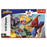 WEBHIDDENBRAND Trefl Puzzle Spiderman - Na spletu 60 kosov