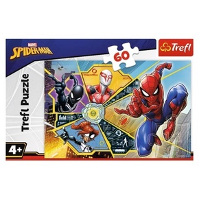 WEBHIDDENBRAND Trefl Puzzle Spiderman - Na spletu 60 kosov