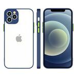 silikonski upogljivi prosojni ovitek milky case za samsung galaxy a22 4g mornarsko moder