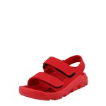 Otroški sandali Birkenstock rdeča barva - rdeča. Otroški sandali iz kolekcije Birkenstock. Model izdelan iz sintetičnega materiala. Ta model je zasnovan za ozko stopalo.