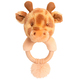 Plyš Keel Plyšový hrkajúci krúžok žirafa 14 cm