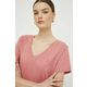 Kratka majica Superdry ženski, roza barva - roza. Lahkotna kratka majica iz kolekcije Superdry, izdelana iz materiala, ki je prijeten na otip in diha. Model iz izjemno udobne tkanine z visoko vsebnostjo bombaža.