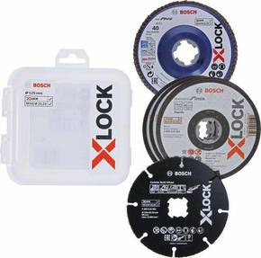 Bosch set plošč X-LOCK 125 mm (2.608.619.374)