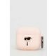 Karl Lagerfeld airpods 3 cover roza/pink silikon karl head 3d