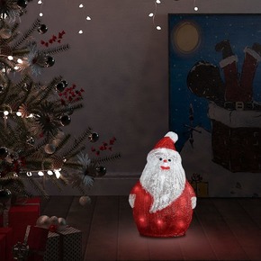 VidaXL LED akrilni Božiček notranji in zunanji 28 cm