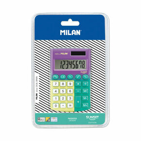 NEW Kalkulator Milan pokcket Sunset PVC