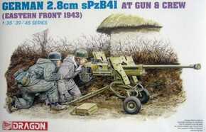 Model Kit figure 6056 - GER.2.8cm SPZB41 AT GUN w/CREW (1:35)