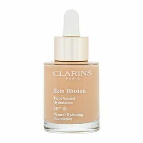 Clarins Skin Illusion Natural Hydrating SPF15 vlažilni puder z uv filtrom 30 ml odtenek 110 Honey