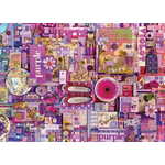 Cobble Hill Puzzle Barve mavrice: Vijolična 1000 kosov