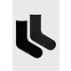 Nogavice Tommy Hilfiger 2-pack ženski - črna. Visoke nogavice iz kolekcije Tommy Hilfiger. Model izdelan iz elastičnega materiala. V kompletu sta dva para.