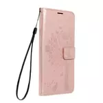OEM MEZZO Knjižni ovitek za XIAOMI Redmi Note 10 Pro drevo zlatorumene barve